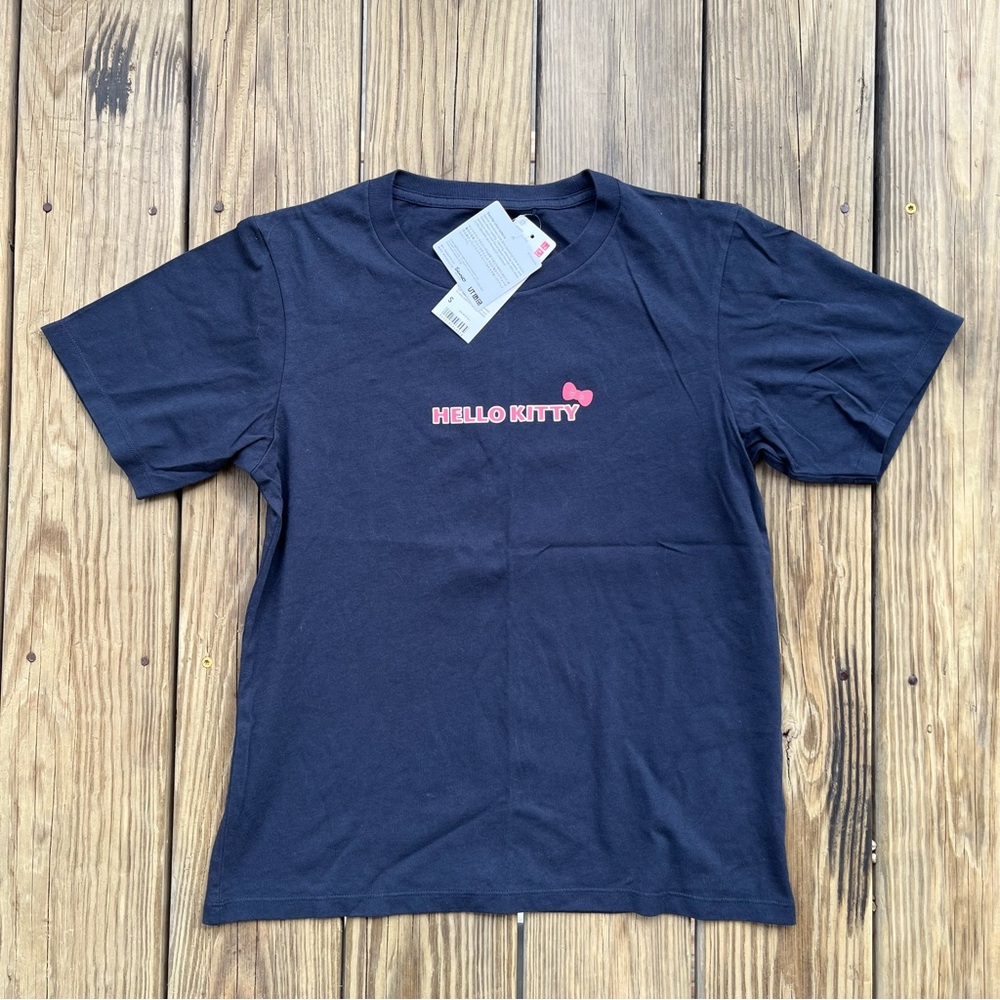 Hello Kitty Dark Blue Short Sleeve Tee